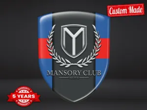 Mansory Silikonabzeichen Auto Hochwertig Professionell Robust